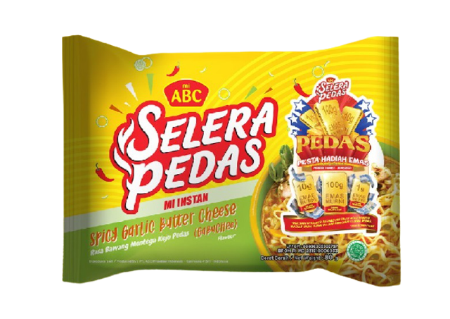ABC Selera Pedas Spicy Garlic Butter Cheese (Gabuchee) 1